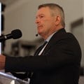 Paul Dunne — Minerals Council South Africa president and Northam CEO — delivered a keynote address at the 2025 Joburg Indaba in Sandton. Image supplied.