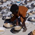 A Sudanese refugee girl displaced by clashes between the paramilitary Rapid Support Forces (RSF) and the Sudanese army at the Tine transit camp in eastern Chad. Image credit: Reuters/Amr Abdallah Dalsh/File Photo