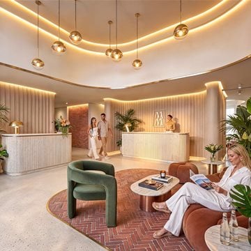 Source: Supplied. Artist’s impression of the lobby in The Marlow on Mill in Newlands.