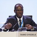 Source: Reuters. Nigeria's Minister of Finance and Co-ordinating Minister of the Economy Taiwo Oyedele attends a G24 press briefing at the IMF/World Bank 2026 Annual Meetings at Queen Sirikit National Convention Center (QSNCC) in Bangkok, Thailand, 13 October, 2026.
