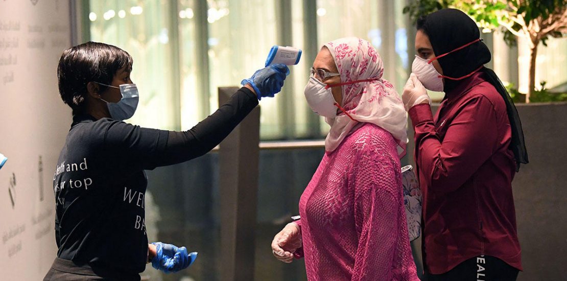 Dubai police hammer home coronavirus restrictions during shopping mall inspections