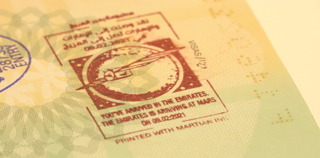 UAE visitors to receive 'Martian Ink' passport stamp upon arrival